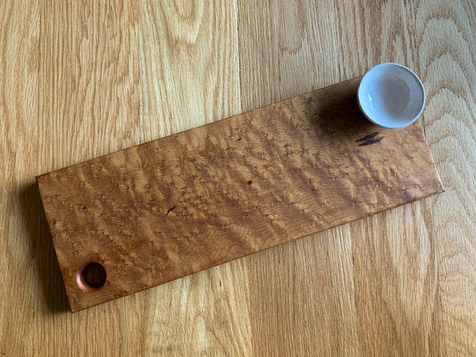 Limited Edition Large Serving Tray | Roasted Birdseye Maple 018
