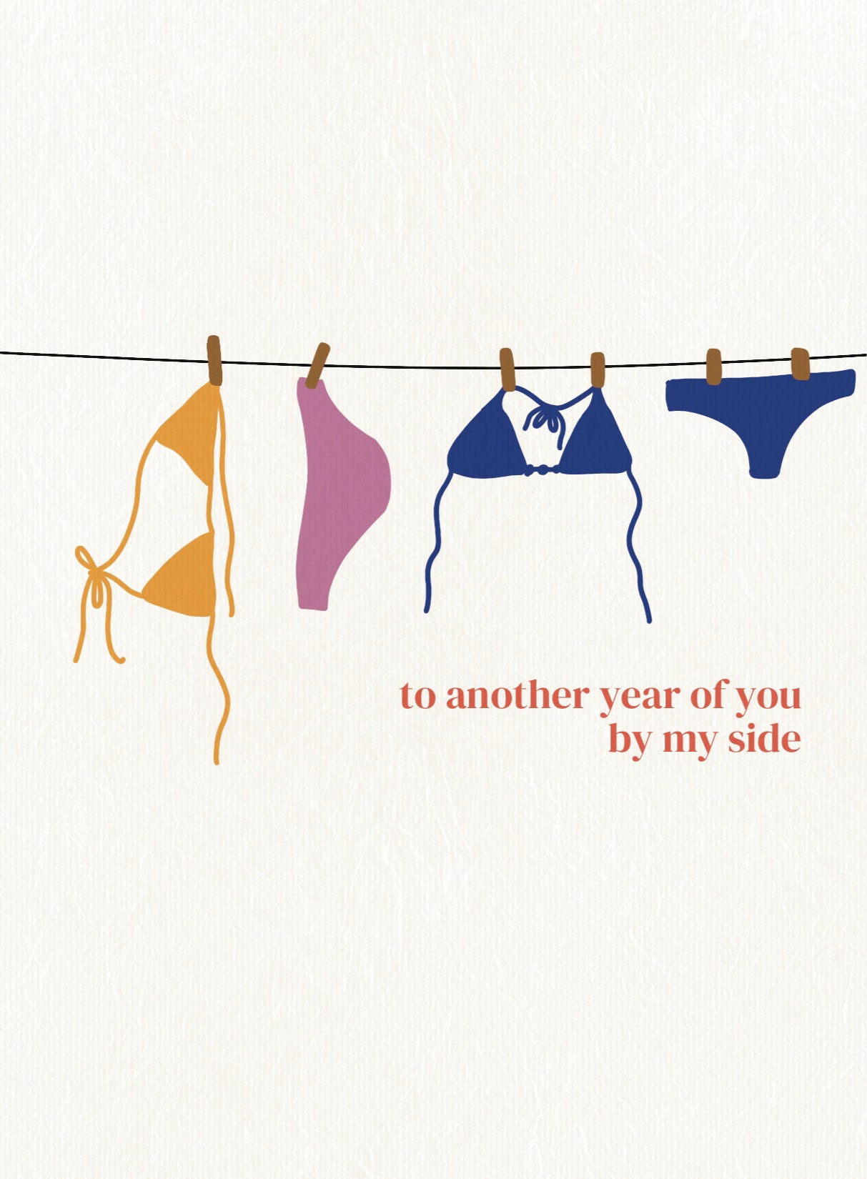 Bestie Bathing Suits | Birthday Card