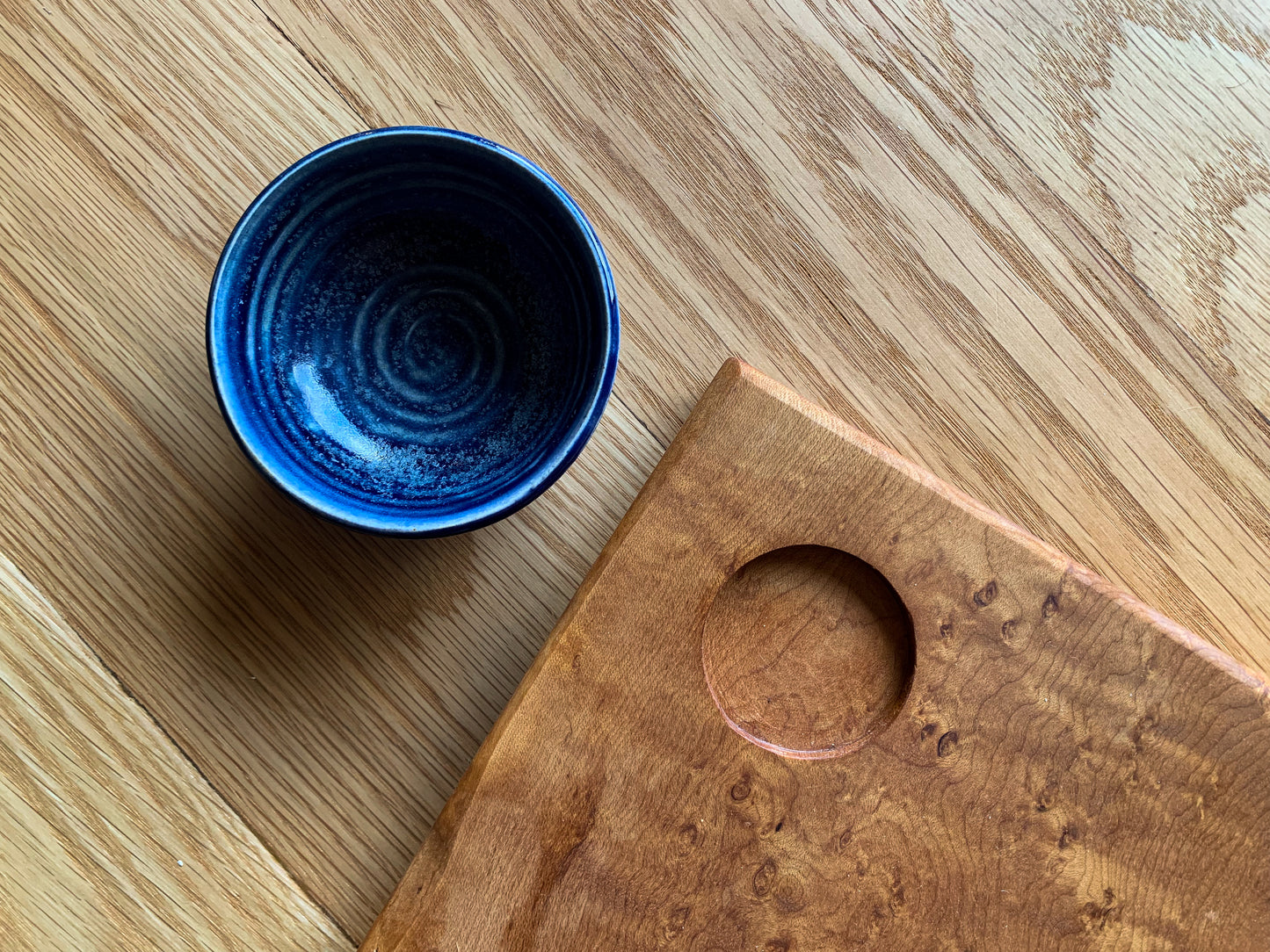 Limited Edition Medium Serving Tray | Roasted Birdseye Maple 014