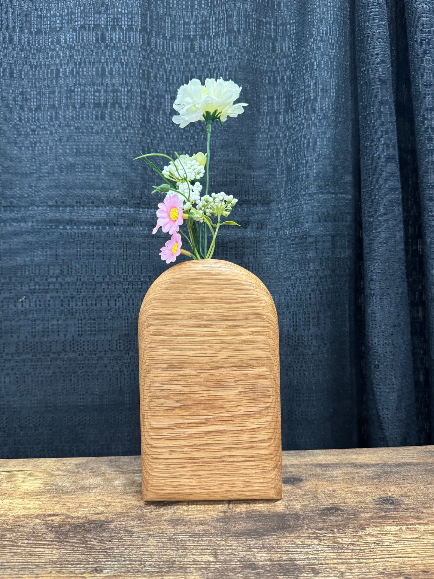 Large Hardwood Vase