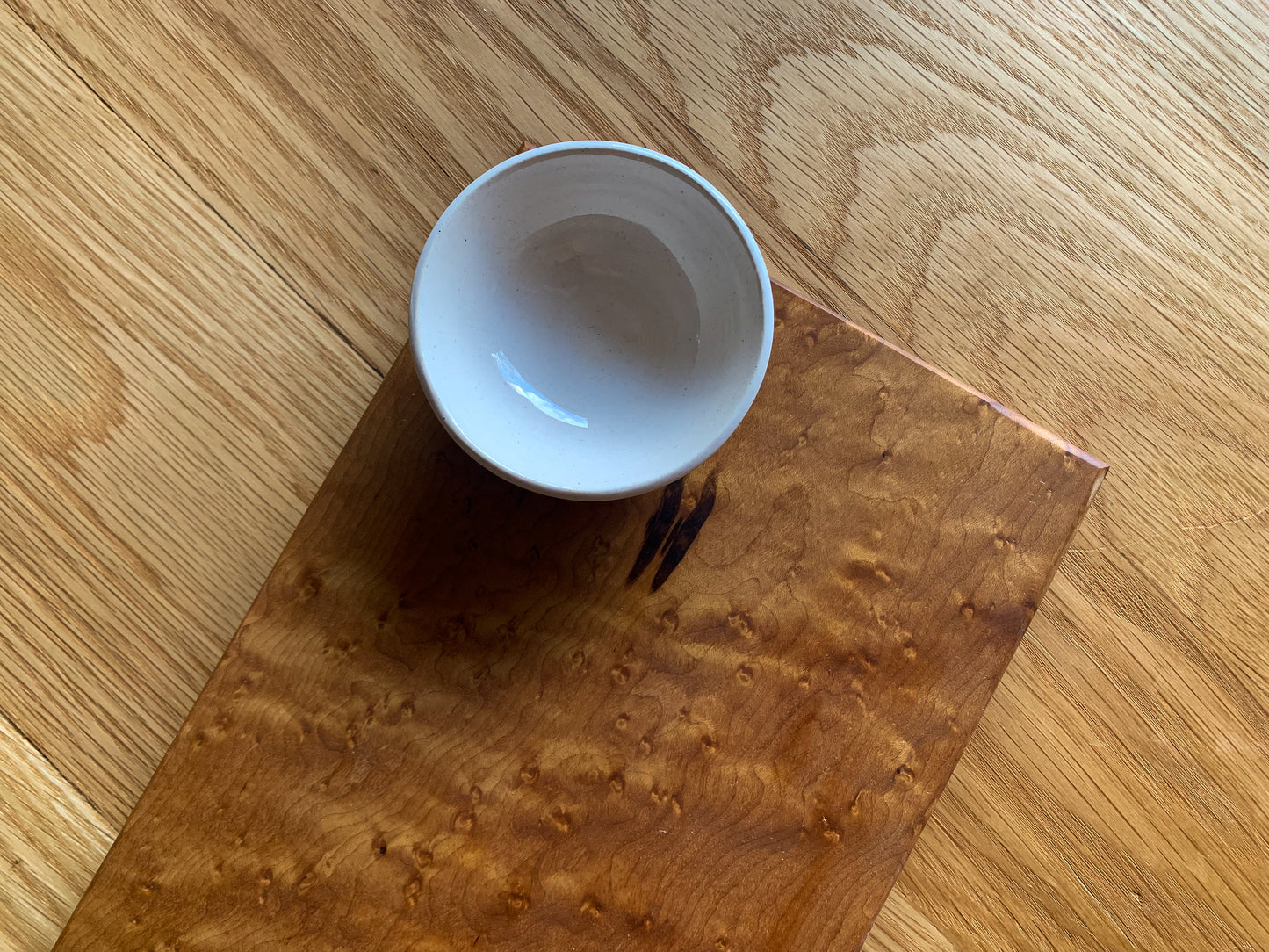 Limited Edition Large Serving Tray | Roasted Birdseye Maple 018