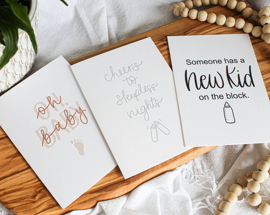New kid on the block Baby Card