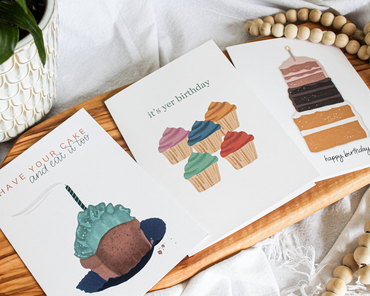 Cupcake Bite Card