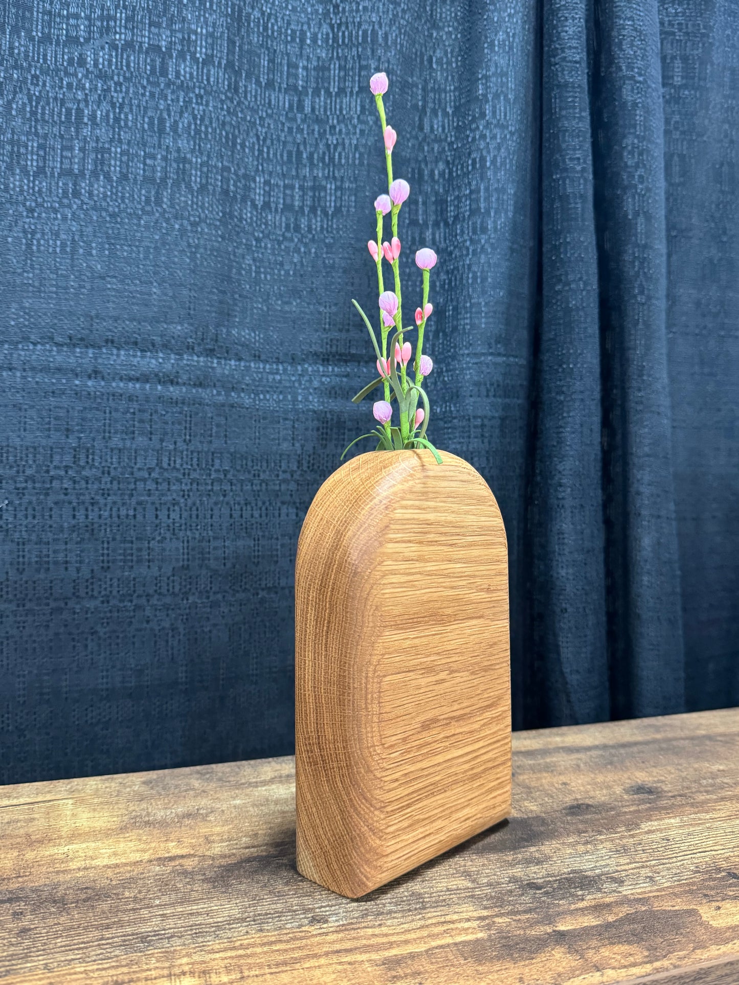 Large Hardwood Vase