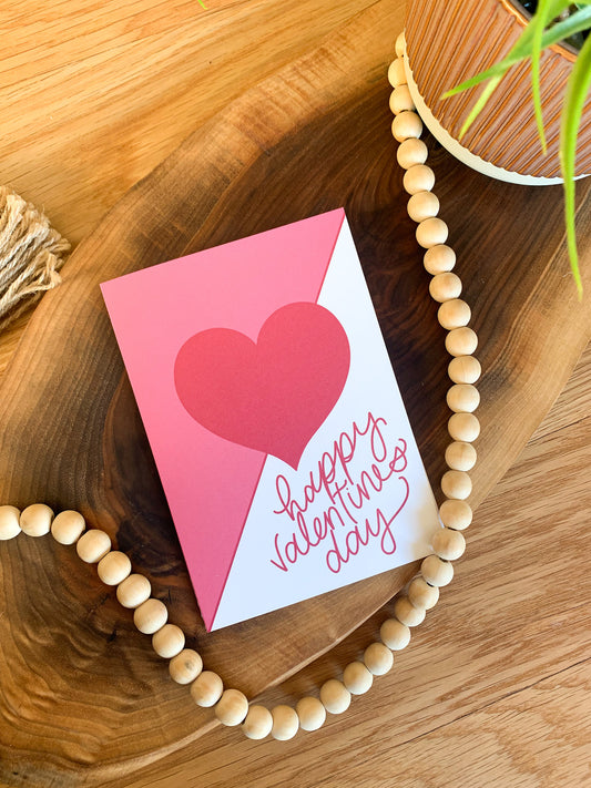 Classic Heart Valentine's Day Card