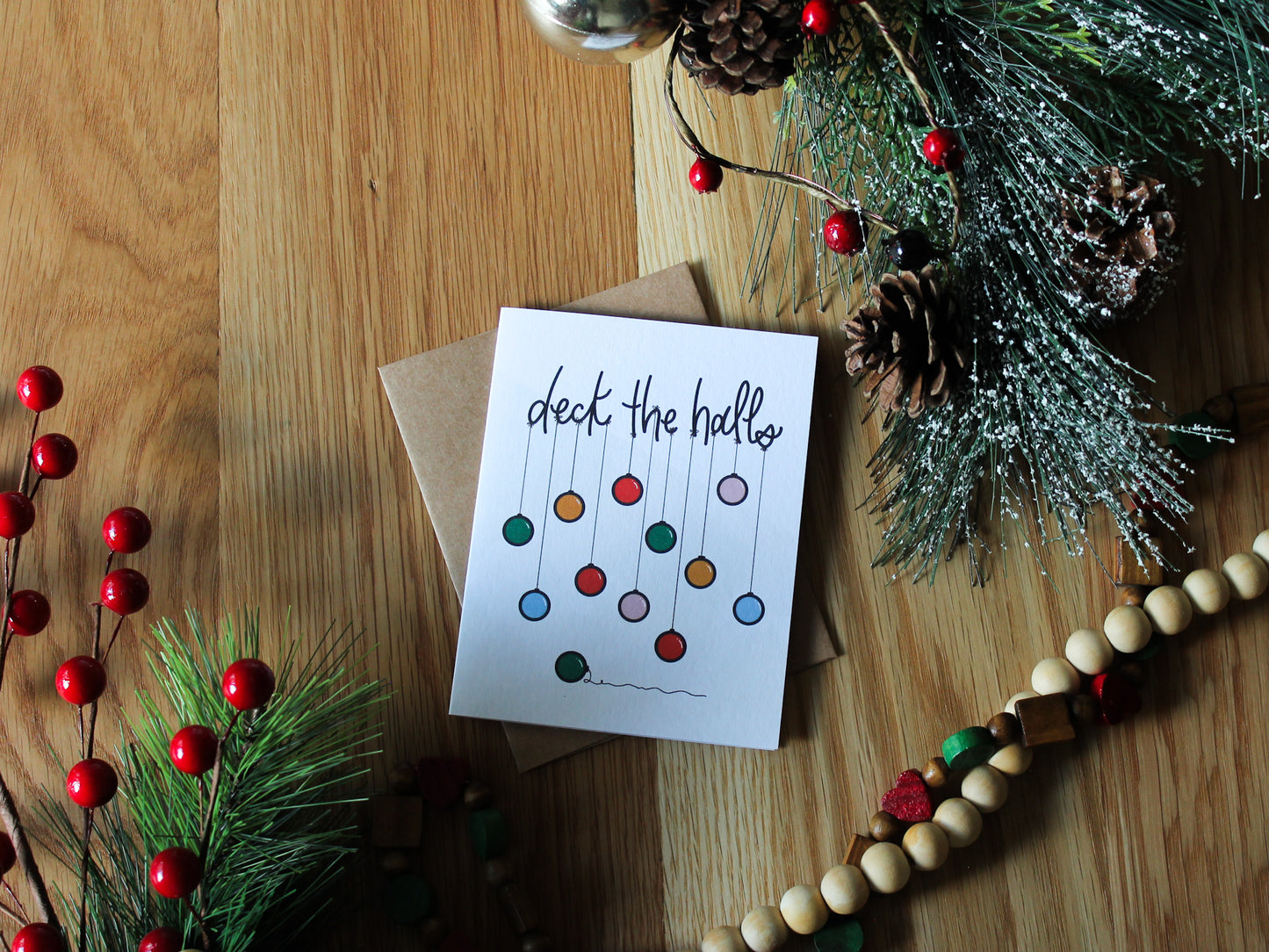 Deck the Halls Holiday Card | 2023 Christmas Card Collection