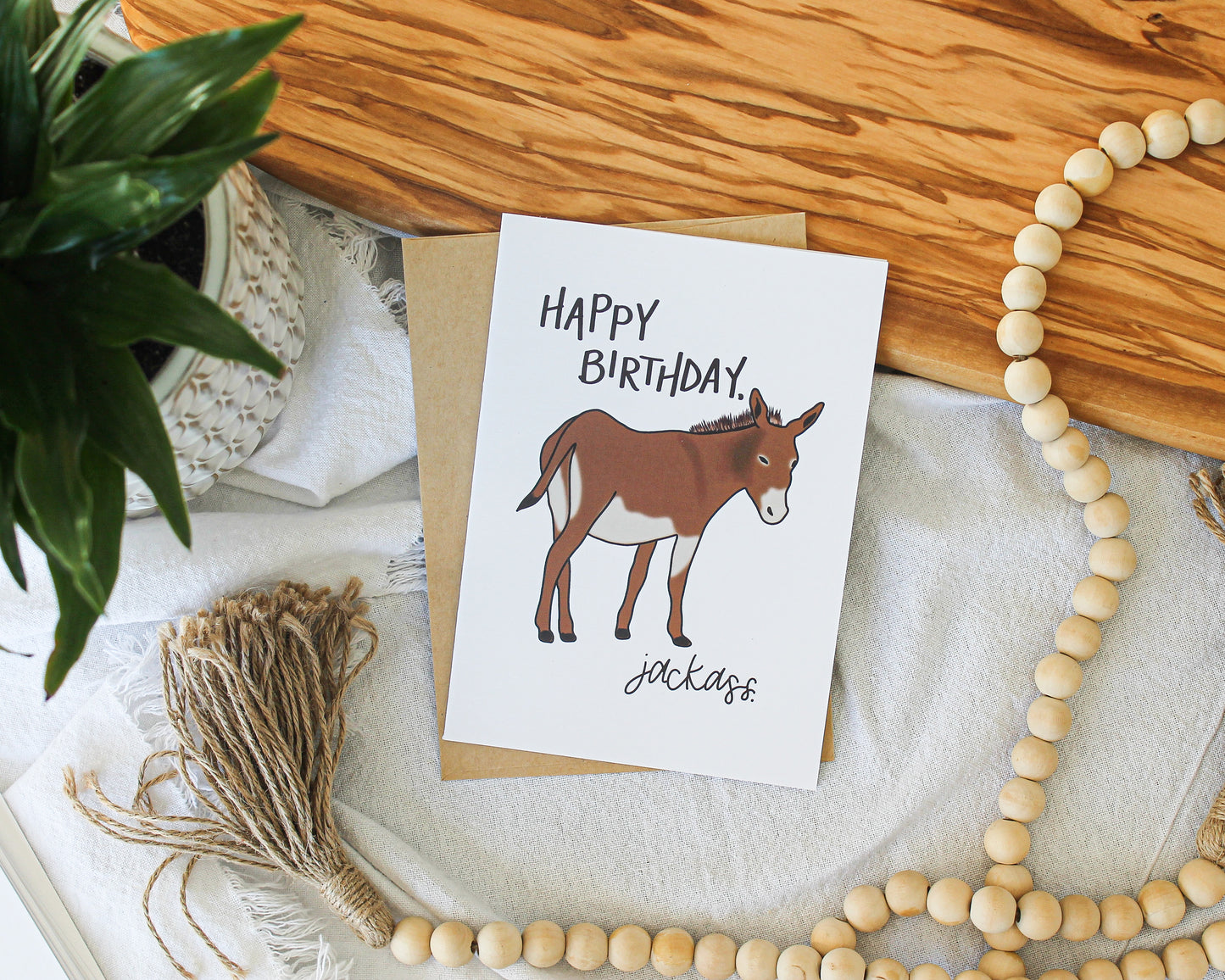 Happy Birthday, Jackass Card