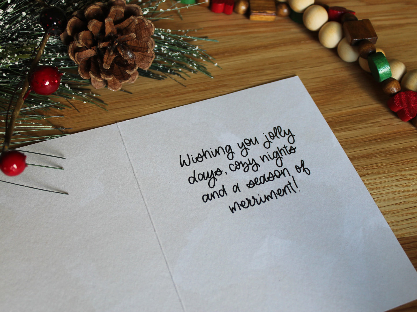 Festive Cocktail Holiday Card | 2023 Christmas Card Collection