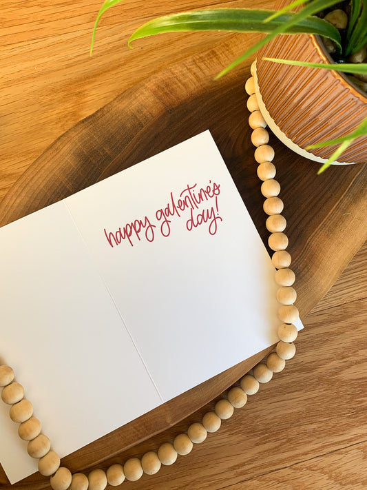 Hey Bestie Galentine's Day Card