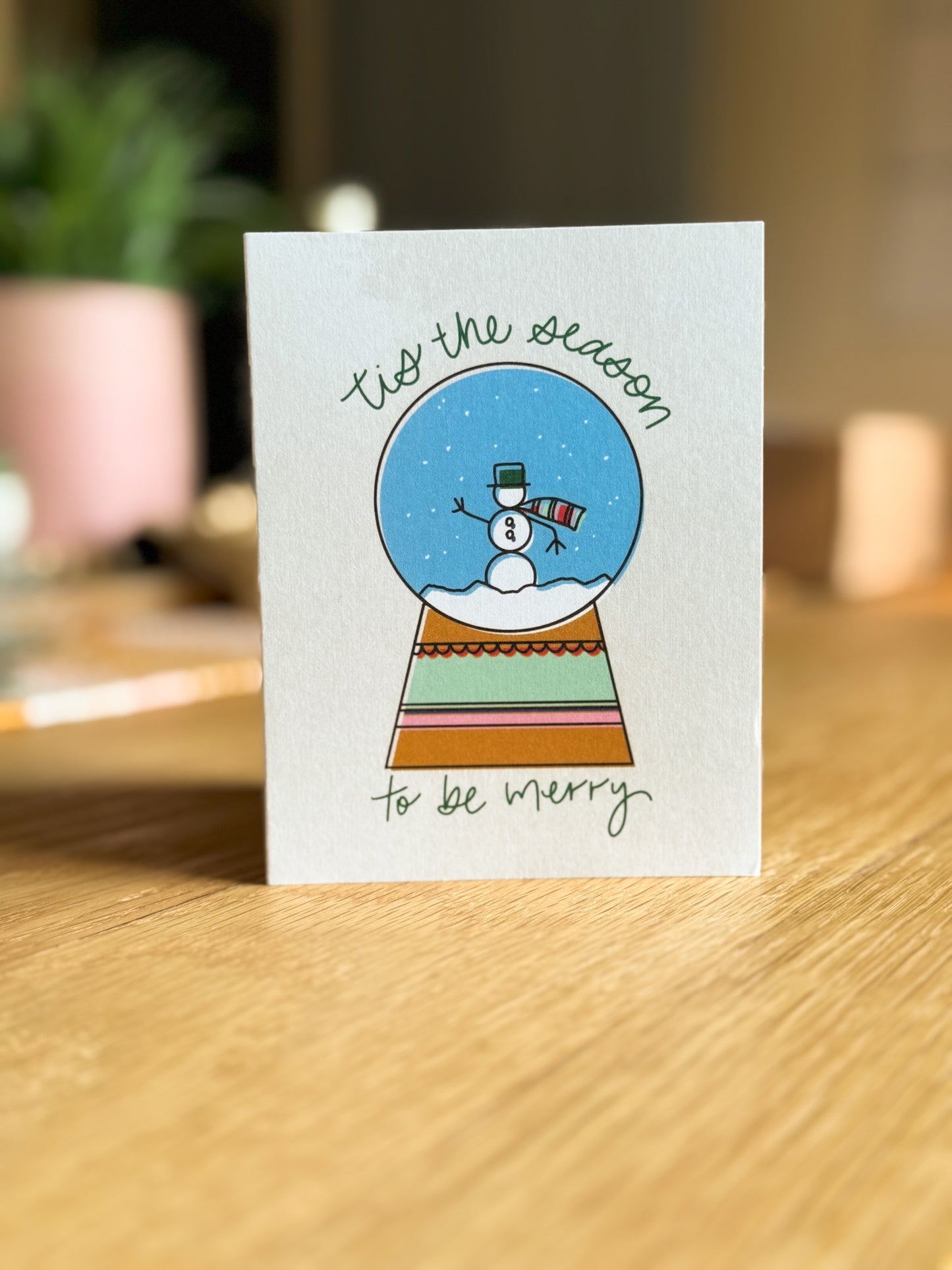 Snow Globe Holiday Card | 2024 Christmas Card Collection