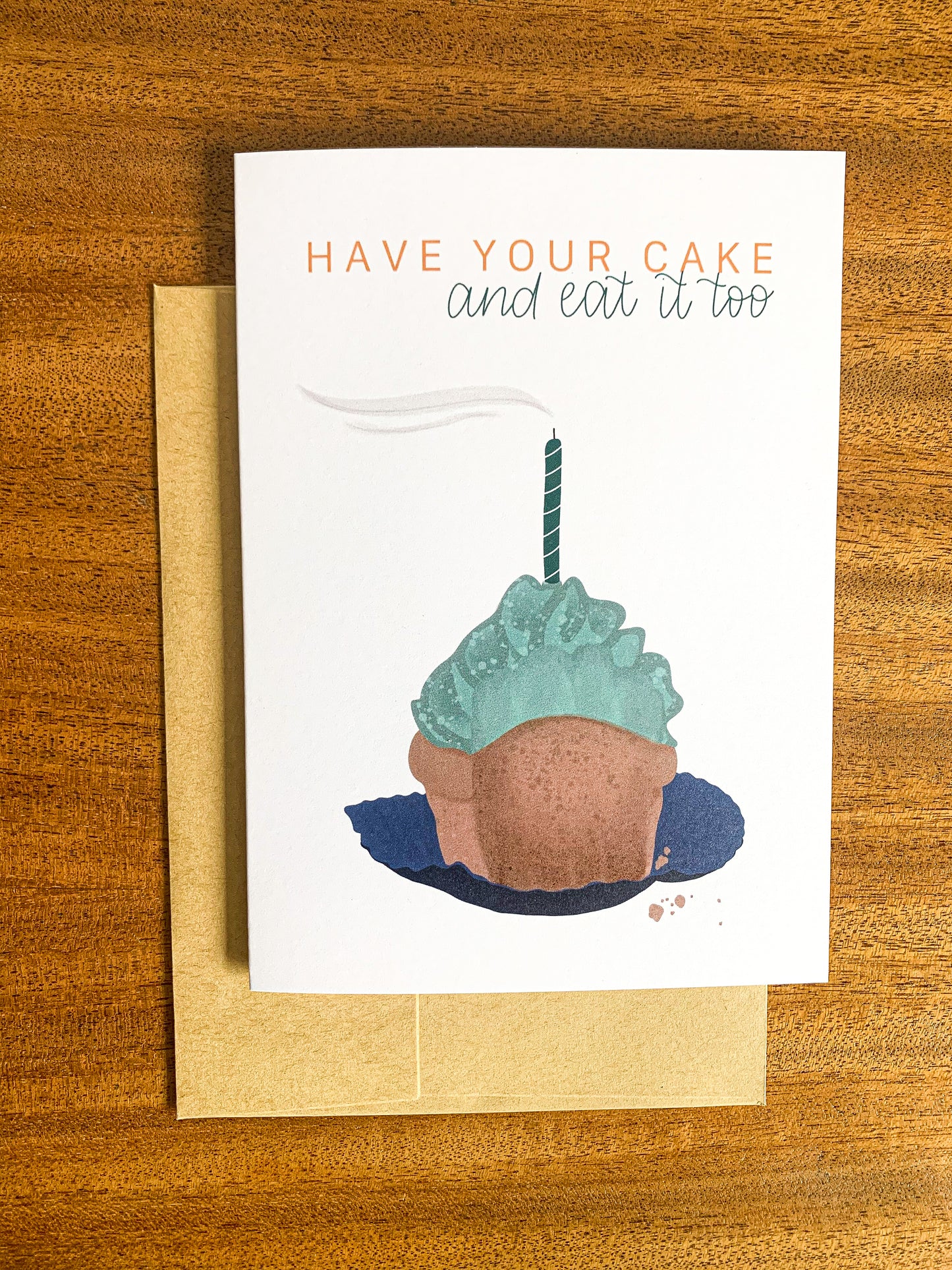 Cupcake Bite Card