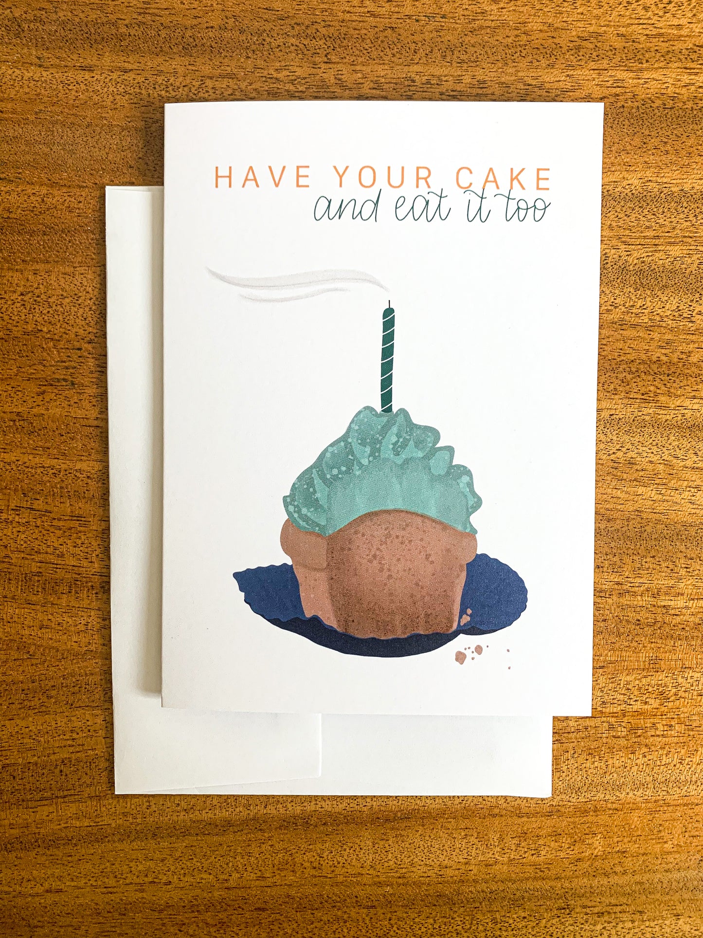 Cupcake Bite Card