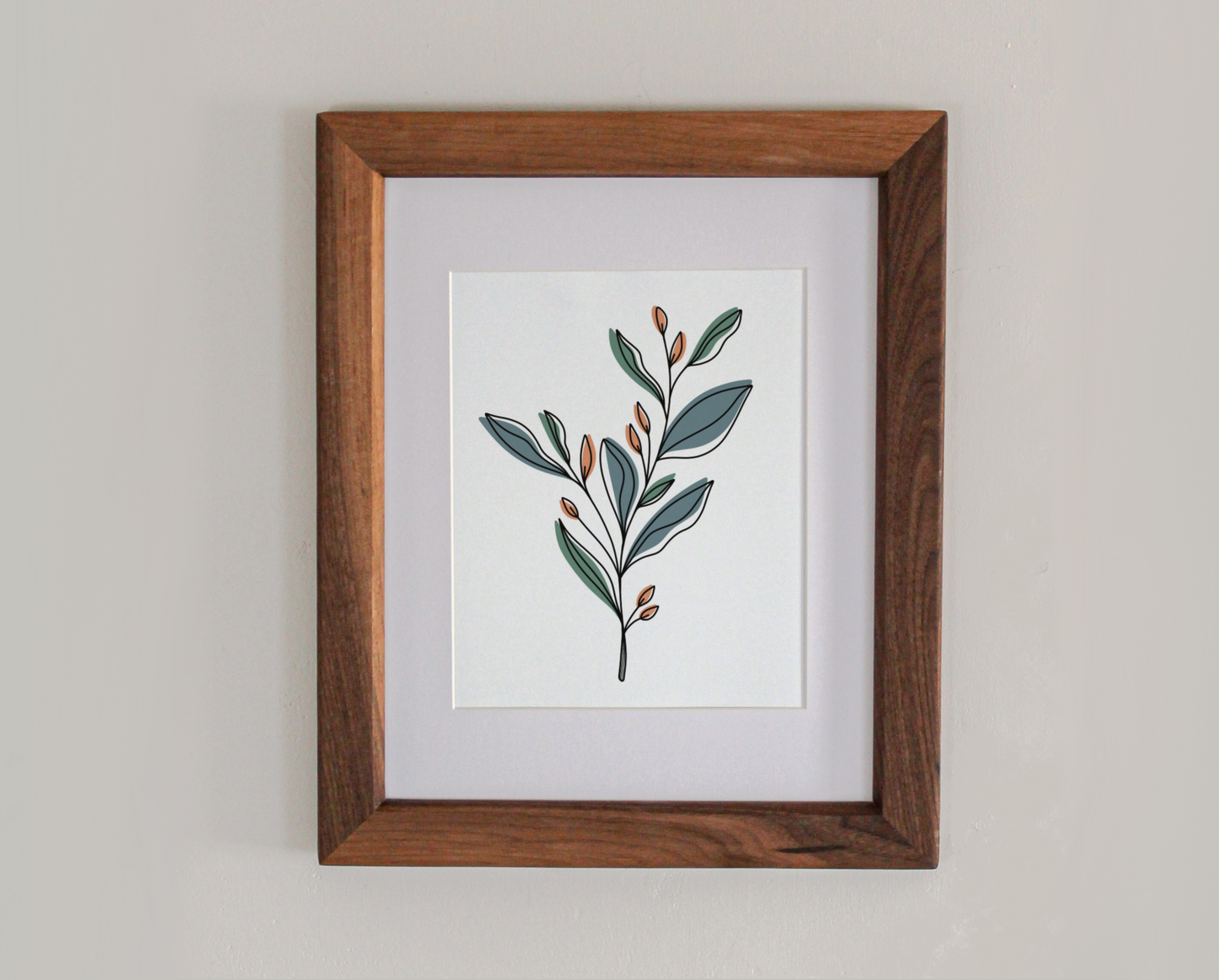 Botanicals 1 8x10" Art Print