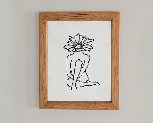 Sitting Pretty 11x14" Art Print