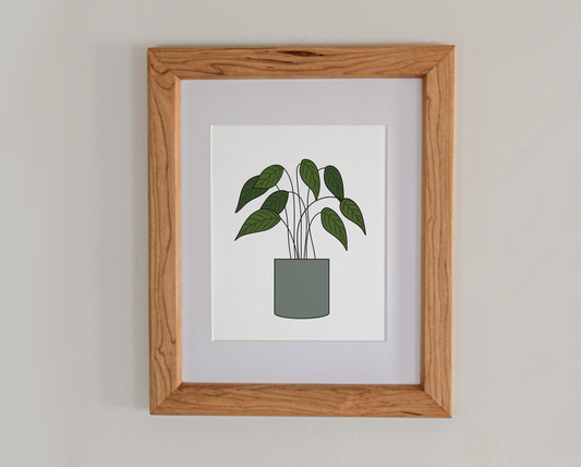 Potted Plant 2 8x10" Art Print