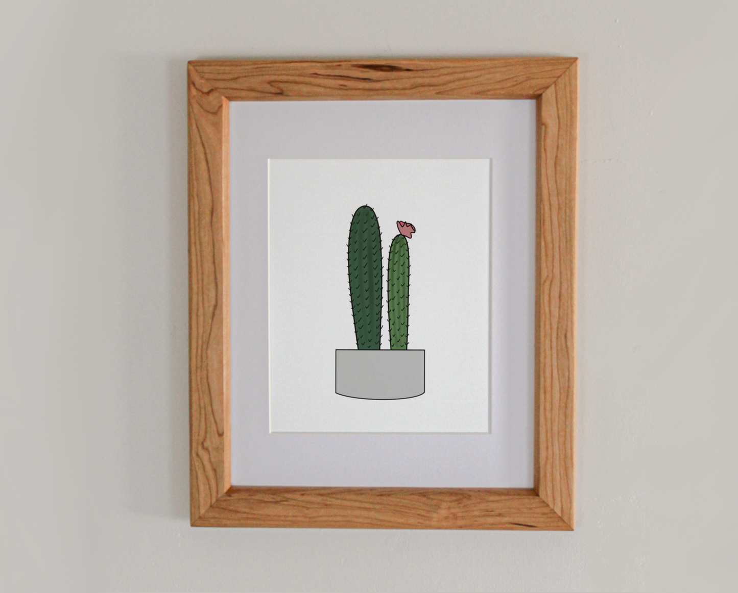 Potted Plant 4 8x10" Art Print