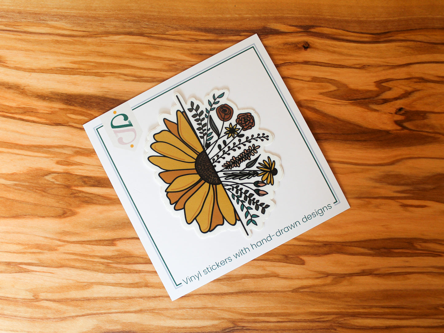 Bloom Sticker, 2.83x3"