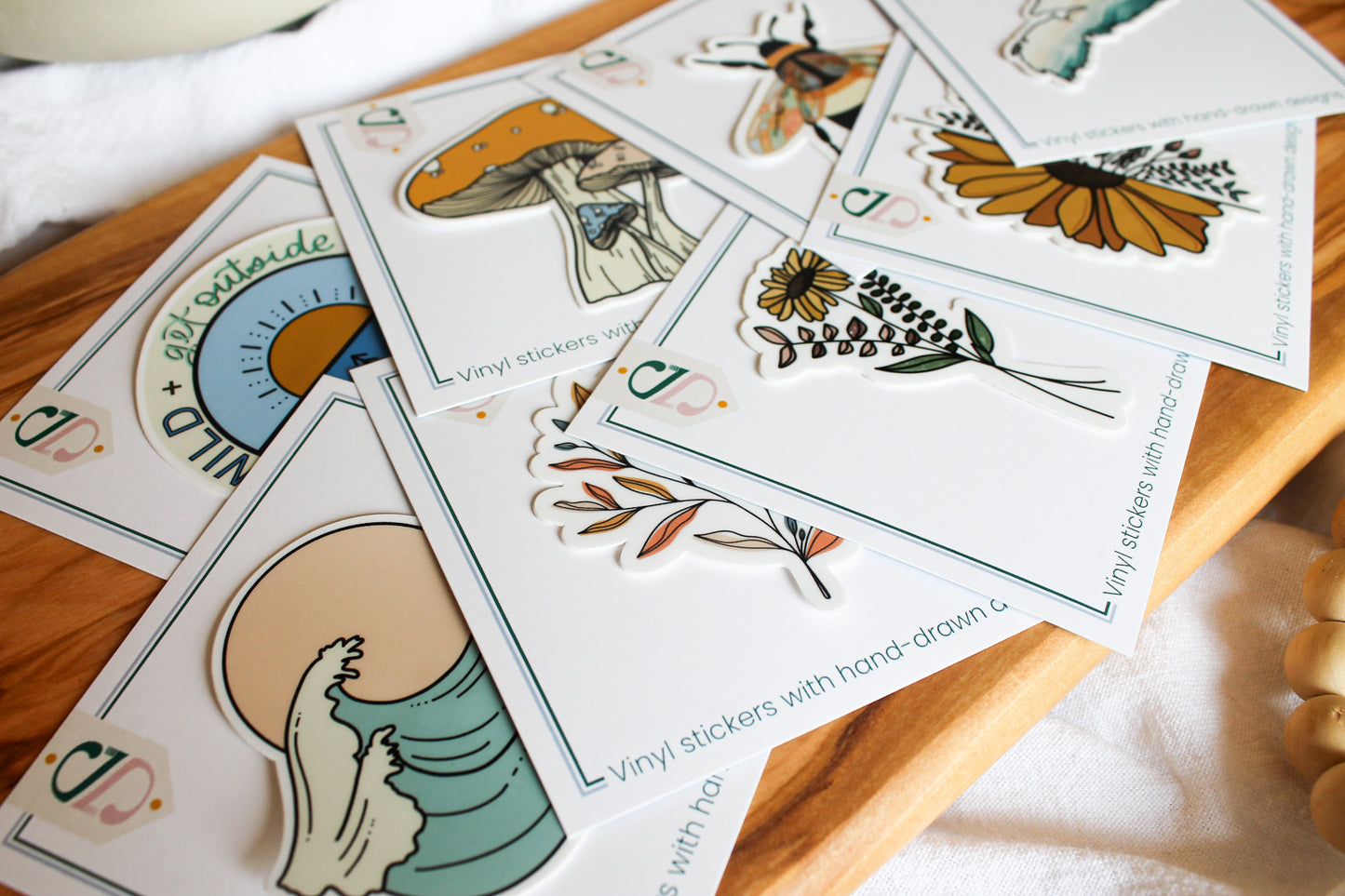 Latte Sticker, 3x2.83"