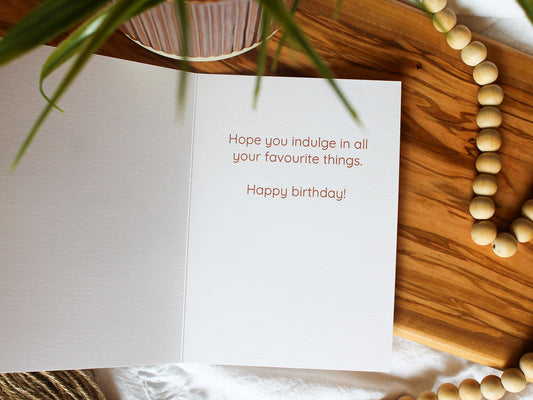 Shellfish Birthday Card