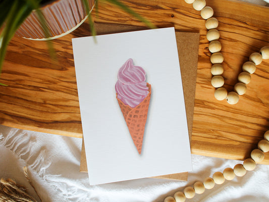 Ice Cream Birthday Card