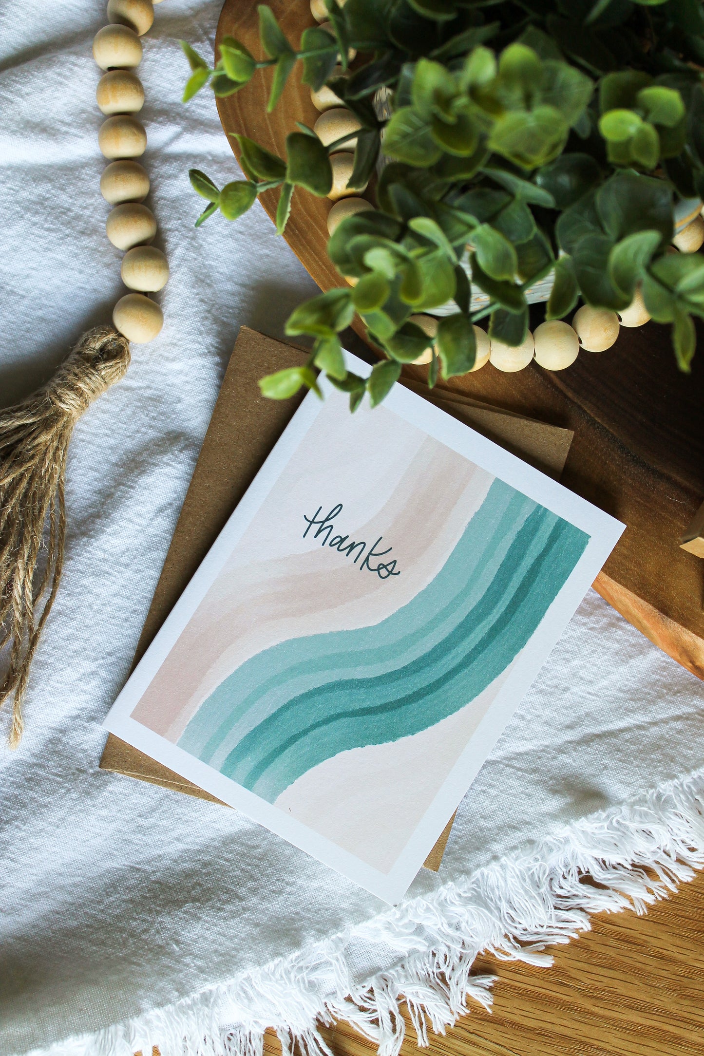 Coastal Boxed Thank You Cards