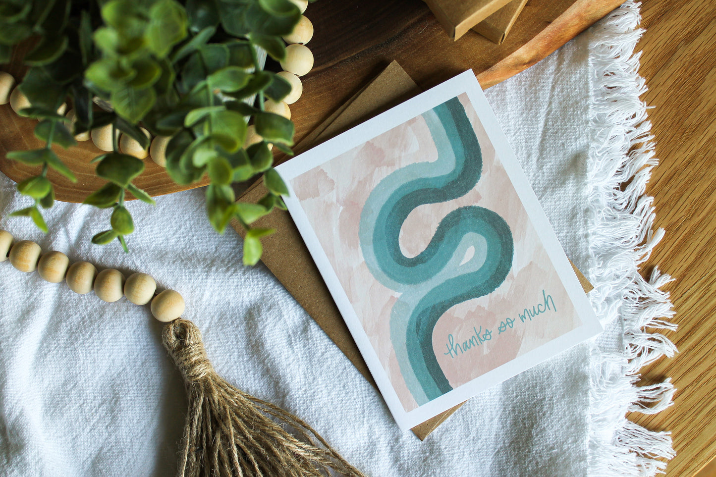Coastal Boxed Thank You Cards
