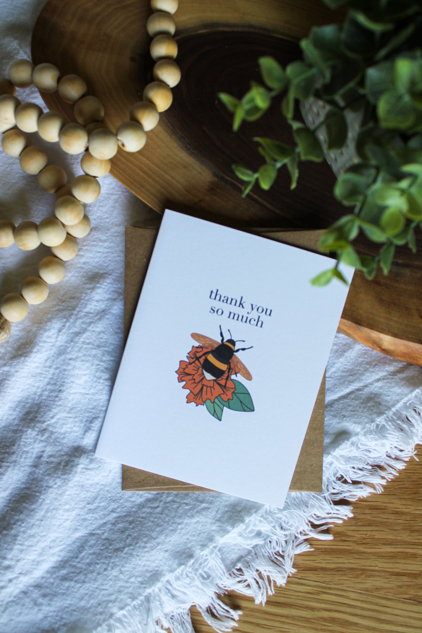 Bee Boxed Thank You Cards