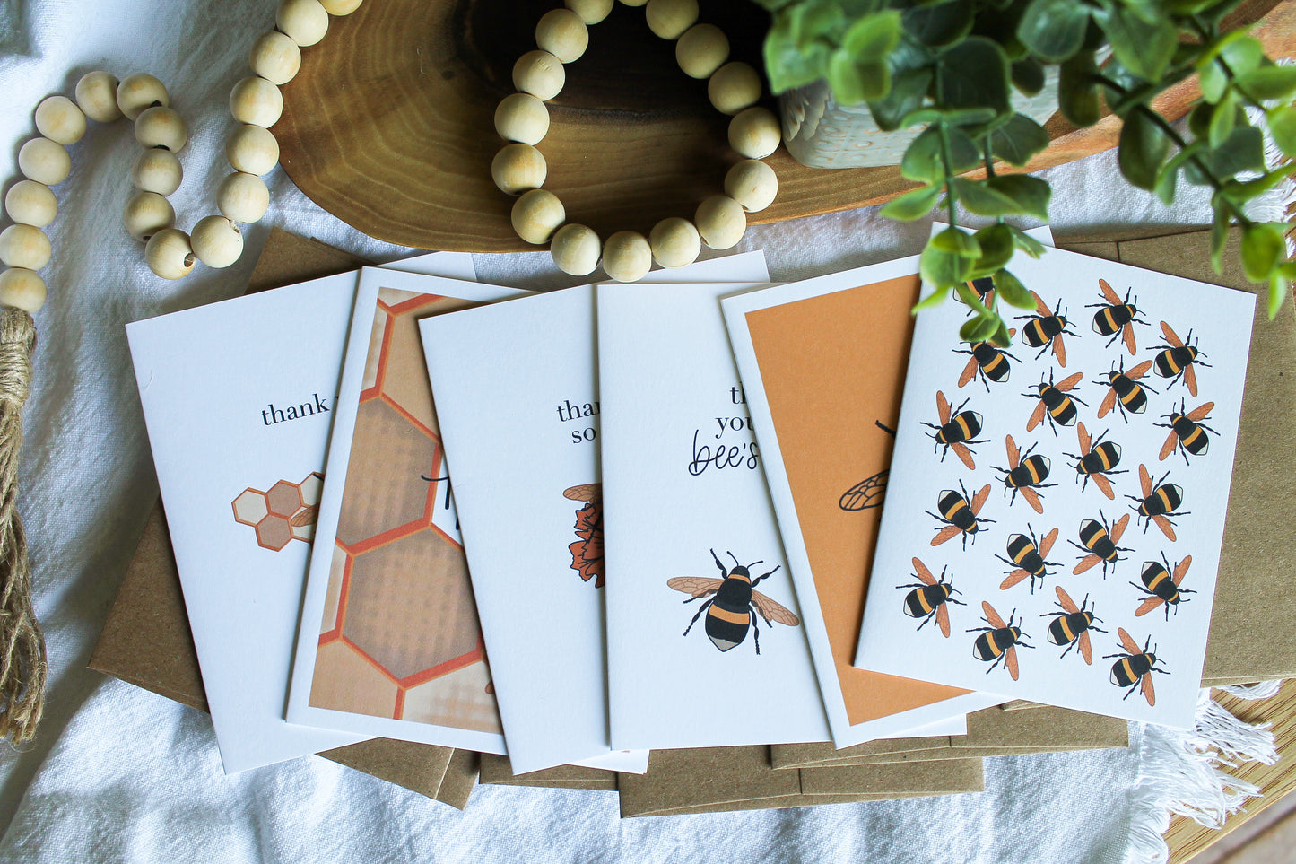 Bee Boxed Thank You Cards