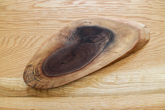 Medium Oval Serving Board | Walnut 004