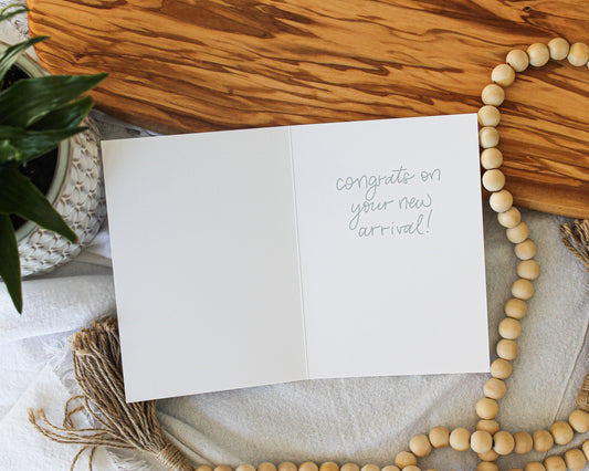 Cheers to Sleepless Night Baby Card