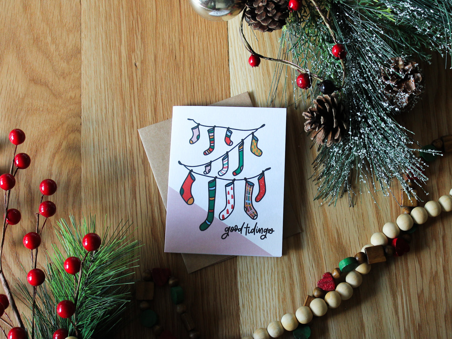 Stockings Holiday Card | 2023 Christmas Card Collection