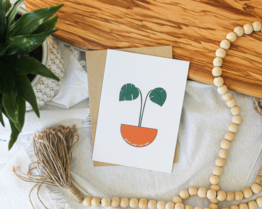 You're unbe-leaf-able Card