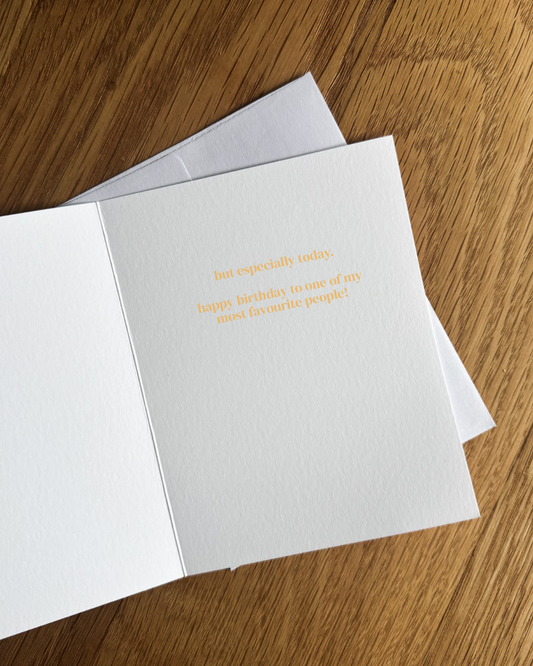 Champagne Flute | Birthday Card