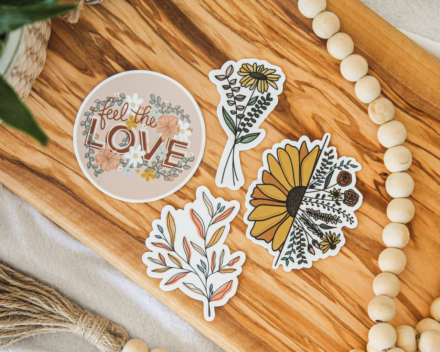 Bouquet Sticker, 1.75x3" (10)