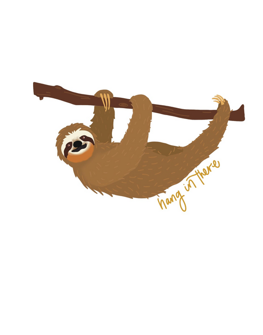 Hang in There | Hard Times Card