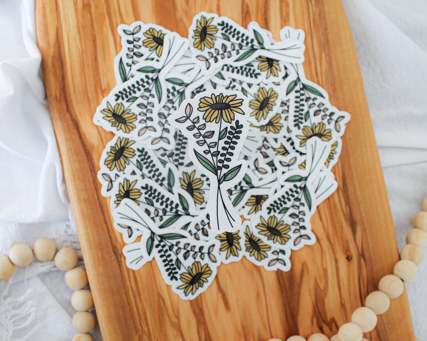 Bouquet Sticker, 1.75x3" (10)