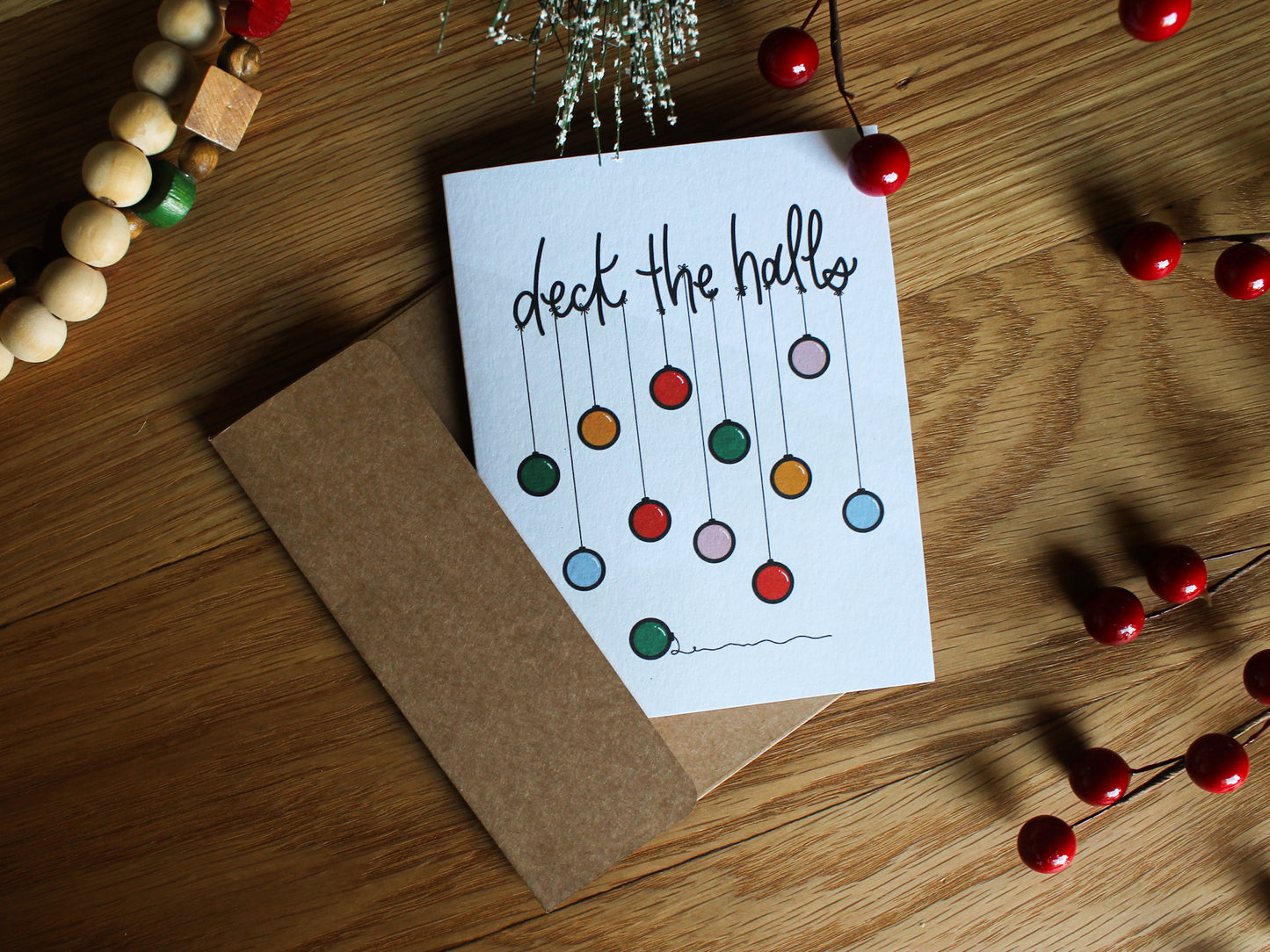 Deck the Halls Holiday Card | 2023 Christmas Card Collection