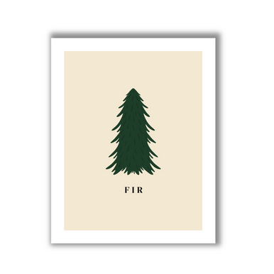 Fir | Festive Art Print