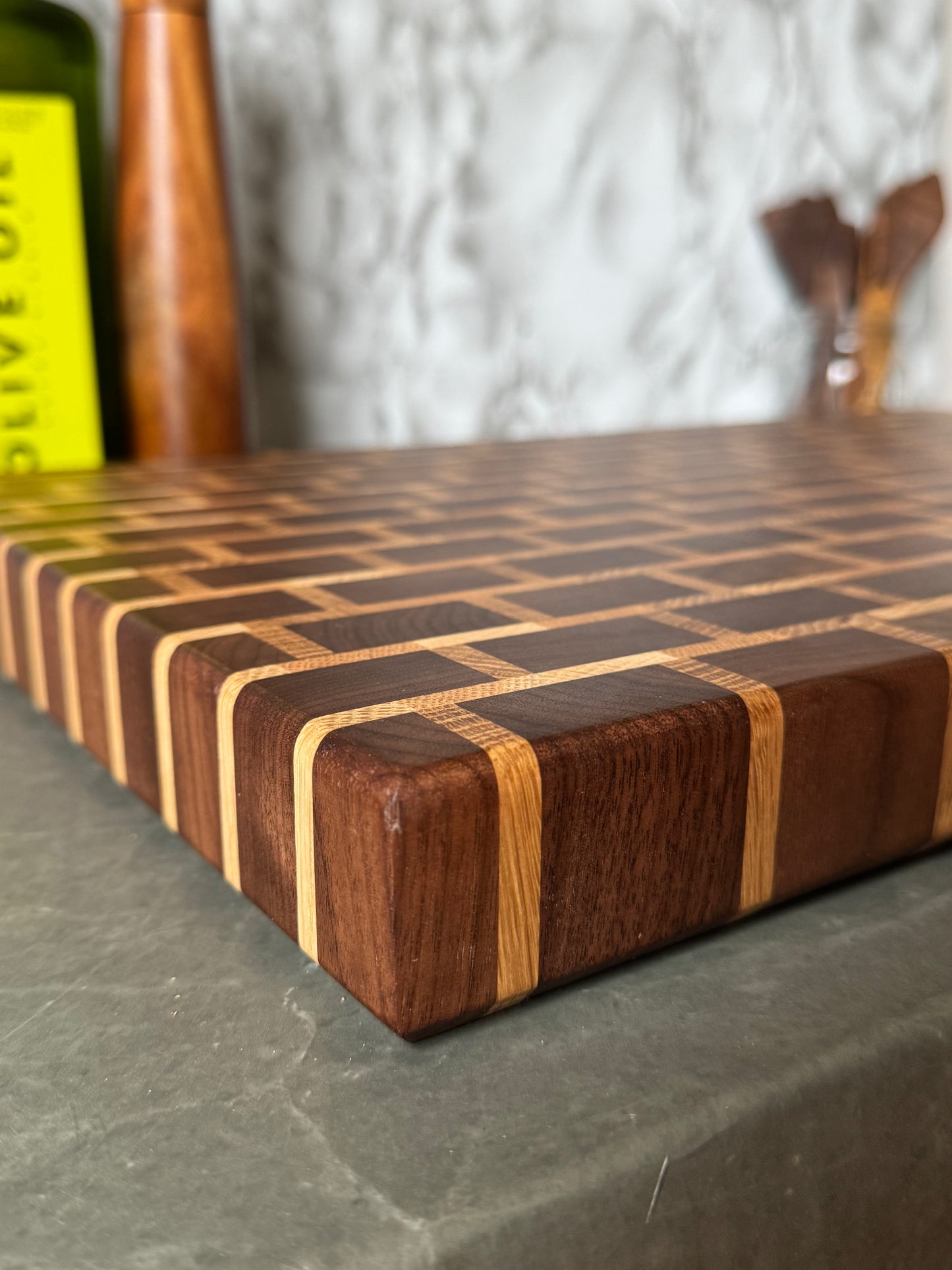 Professional Cutting Board Brick Pattern | End Grain 027