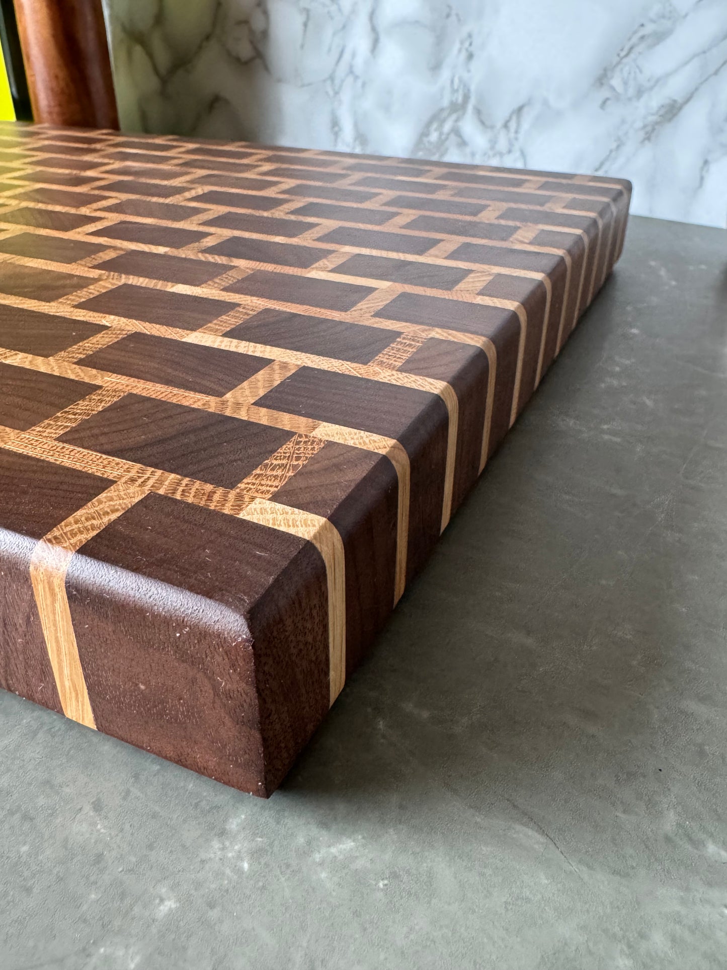 Professional Cutting Board Brick Pattern | End Grain 027