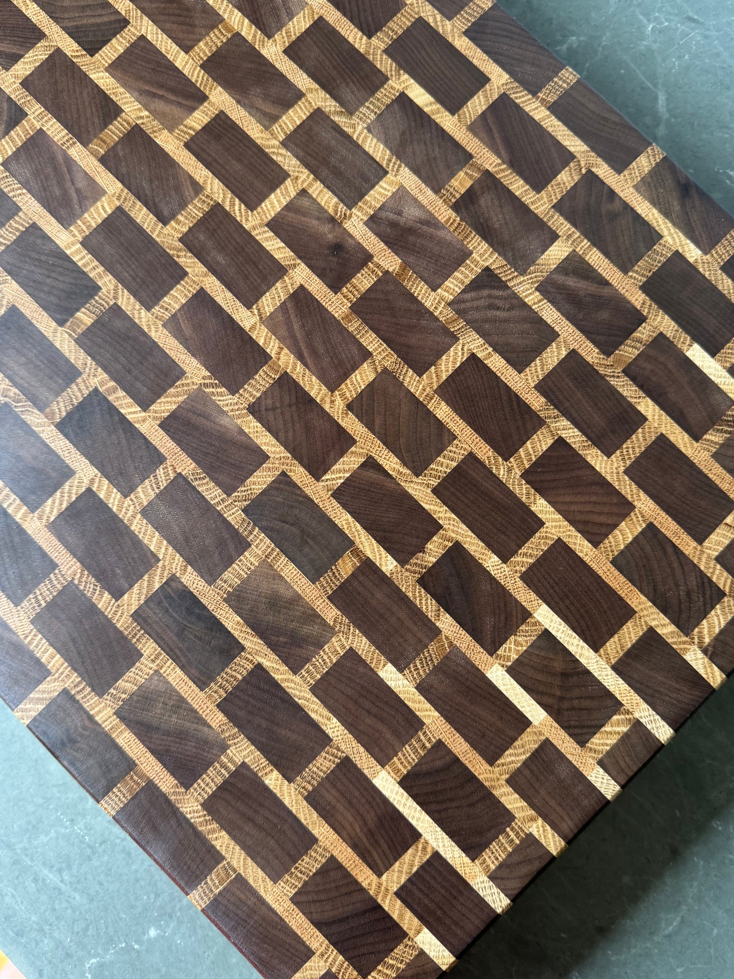Professional Cutting Board Brick Pattern | End Grain 027
