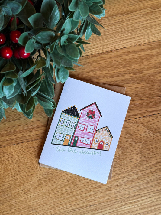 Deck the Block Holiday Card | 2025 Christmas Card Collection