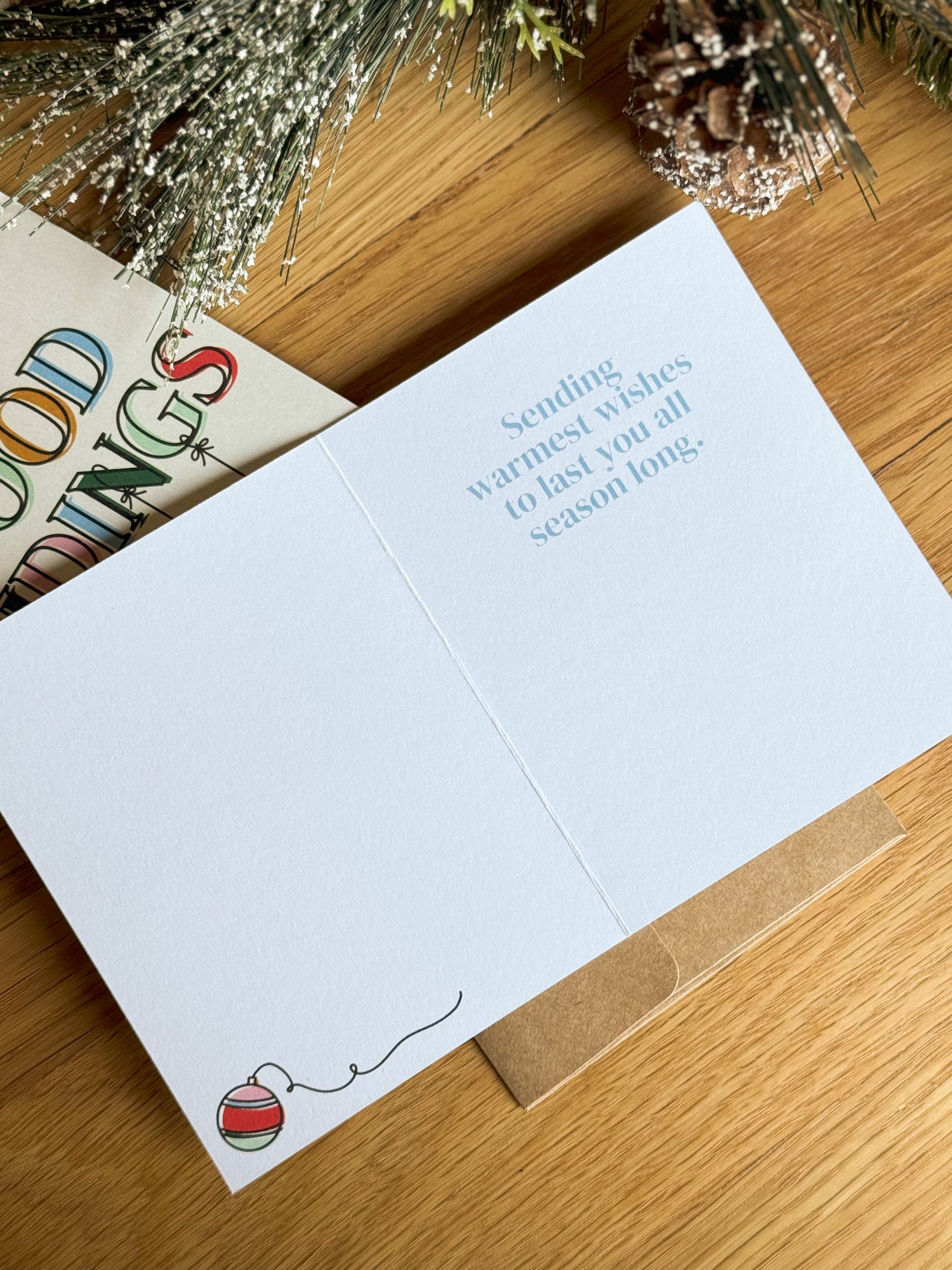 Good Tidings Holiday Card | 2024 Christmas Card Collection