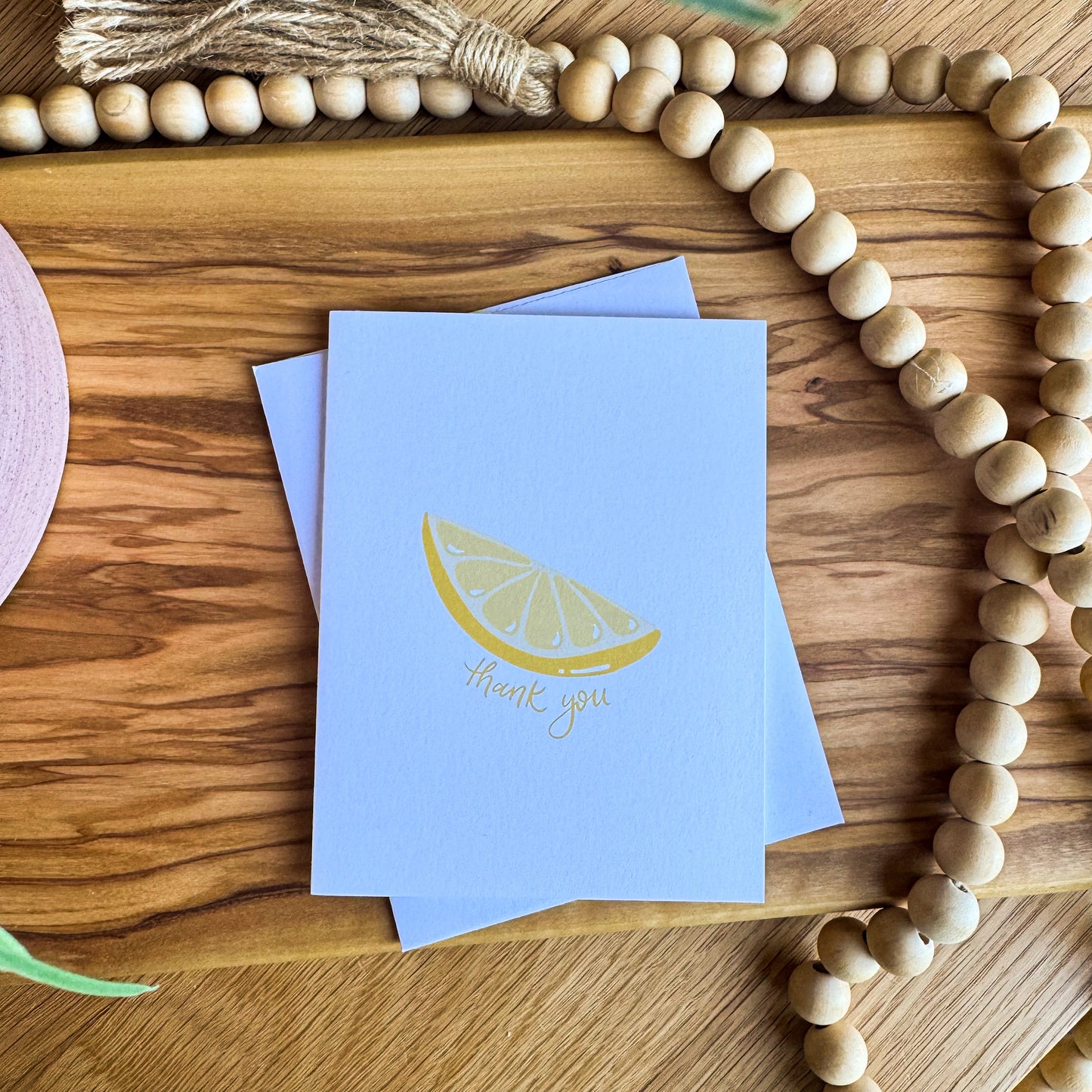Lemon | Thank You Card