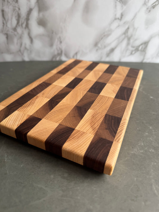 End-Grain Bar Board | Small Cutting Board for Small Jobs