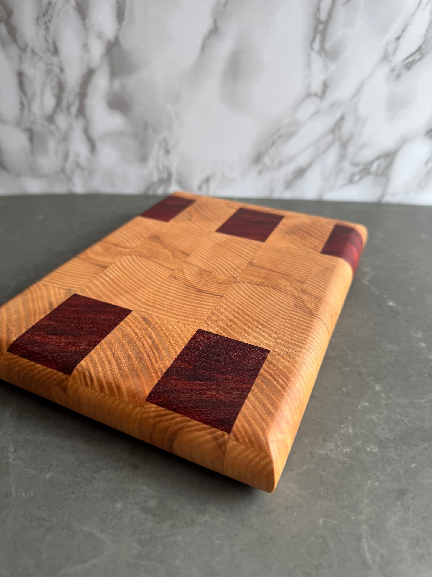 End-Grain Bar Board | Small Cutting Board for Small Jobs