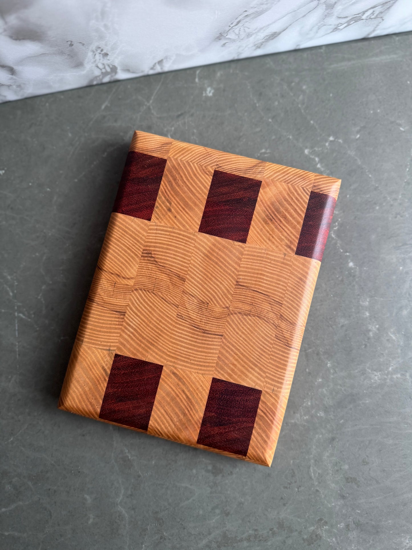 End-Grain Bar Board | Small Cutting Board for Small Jobs