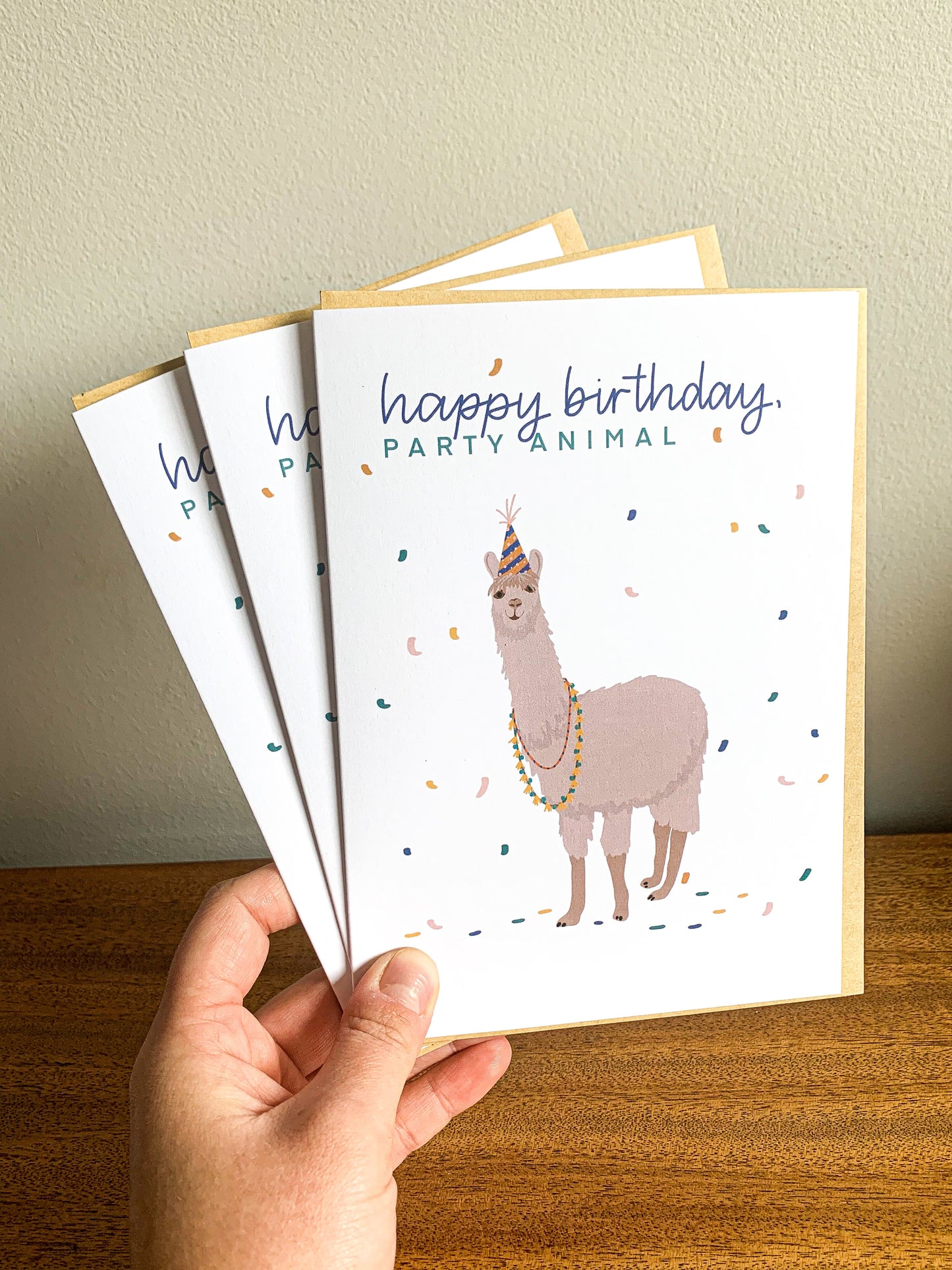 Llama Party Animal Card (6)