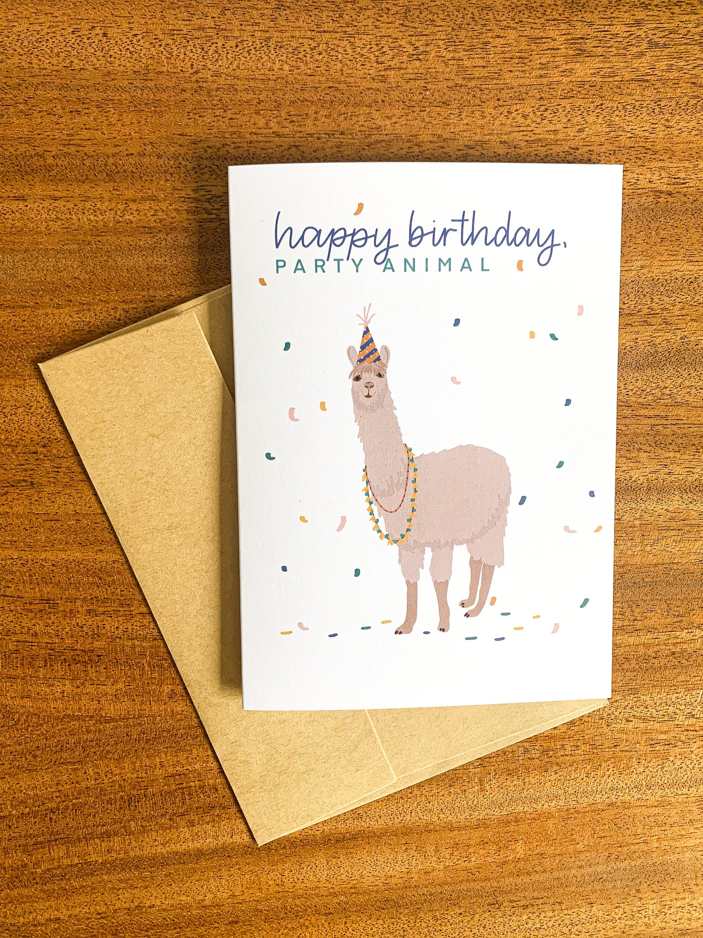 Llama Party Animal Card (6)