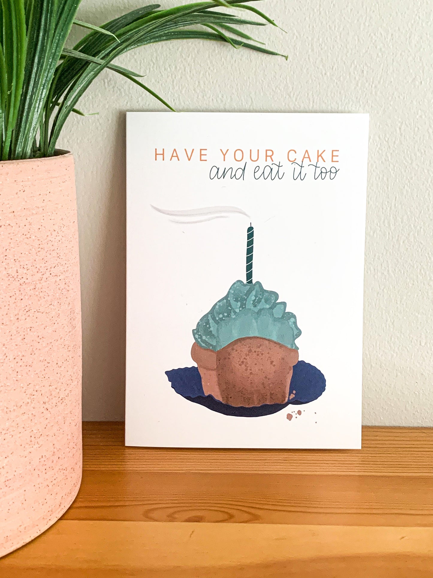 Cupcake Bite Card
